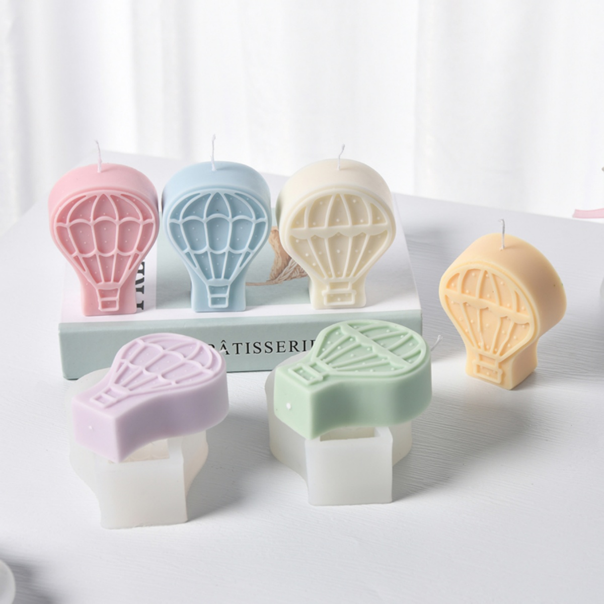 Resin Art Heat Gun - Hot Air Balloon Shape Candle Silicone