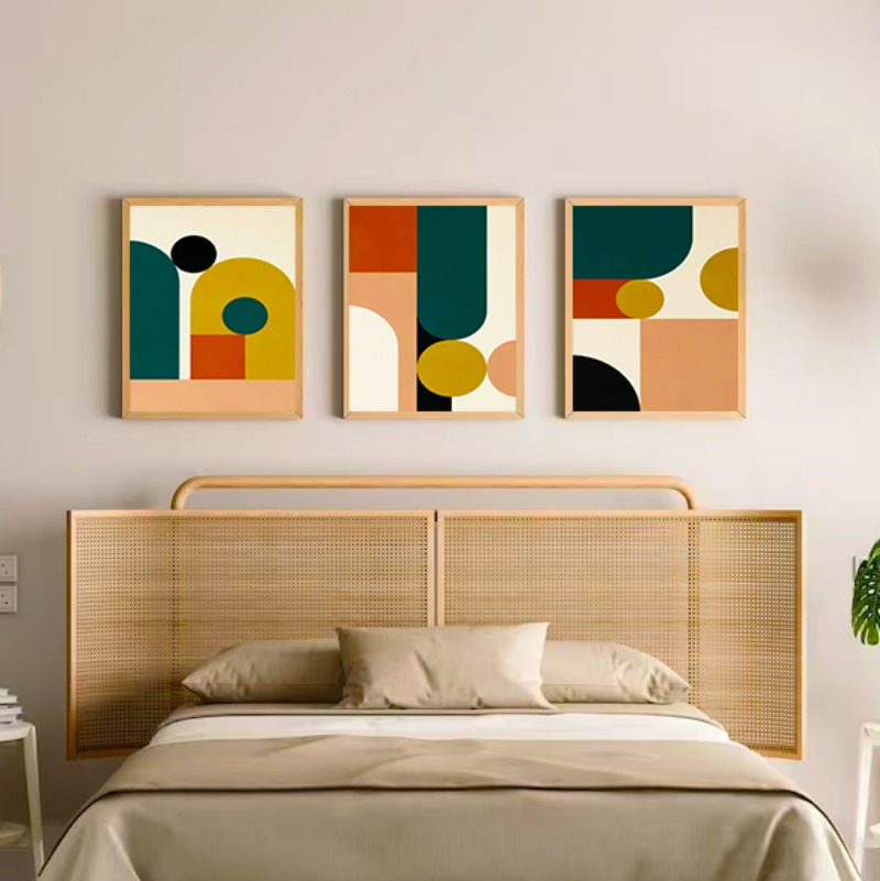 Resin Art Gallery - 3pcs Geometric Colour Art Poster Abstract