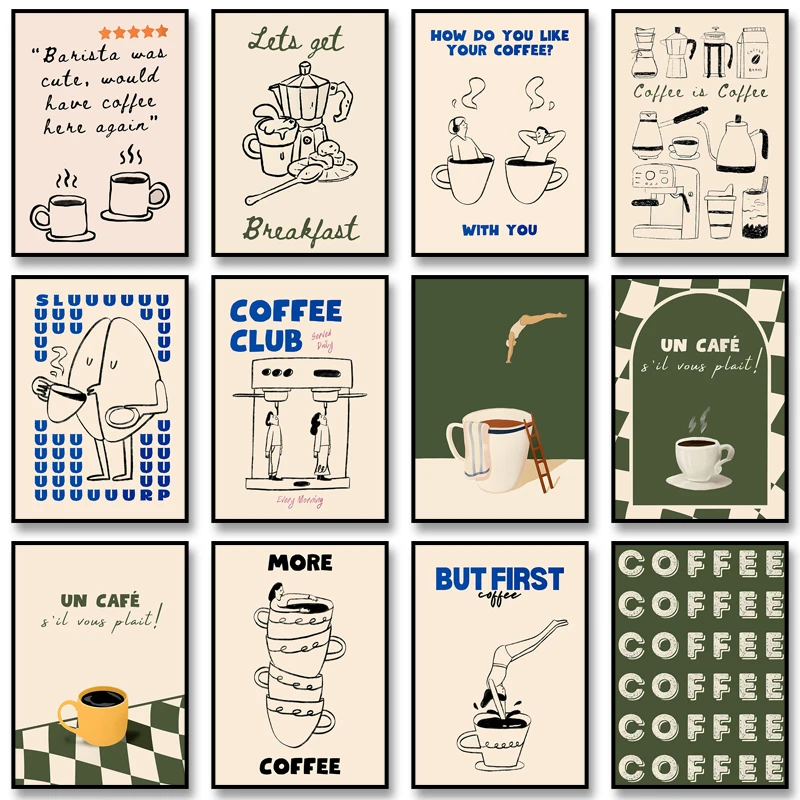 Resin Art Gallery - Stillness Stories frameless Coffee Diver Poster