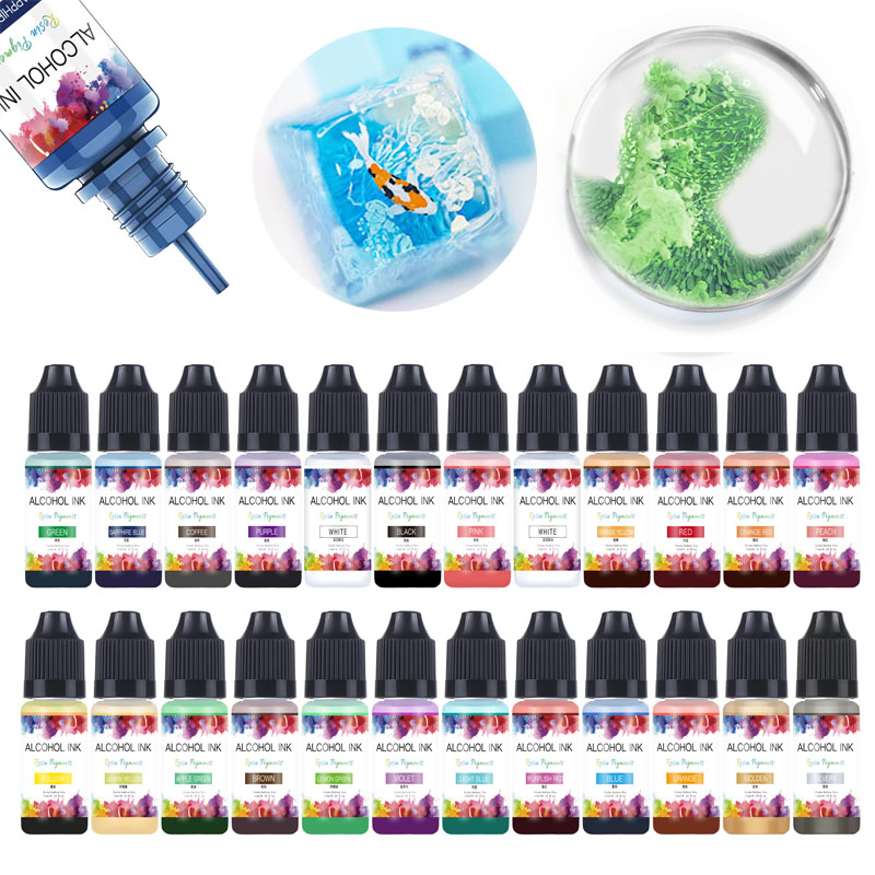 Resin Art Alcohol Ink - 10ml Art Ink Alcohol Resin Pigment