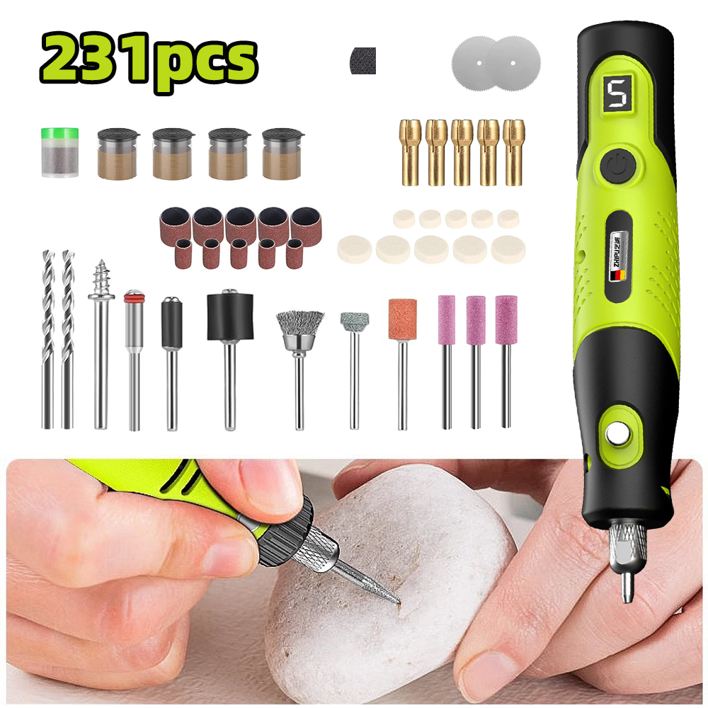 Resin Art Drill Machine - Cordless Mini Rotary Tool Kit 231