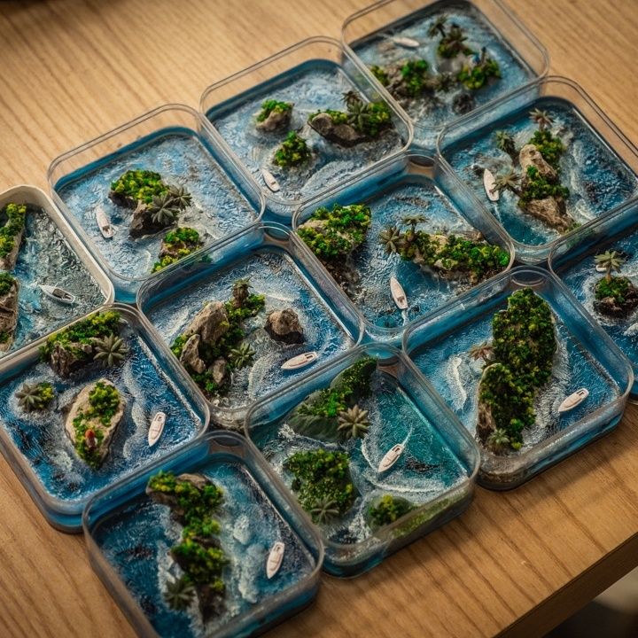 Handcrafted Micro-Island of Fa - đánh giá và giá Resin Art Gift For Birthday