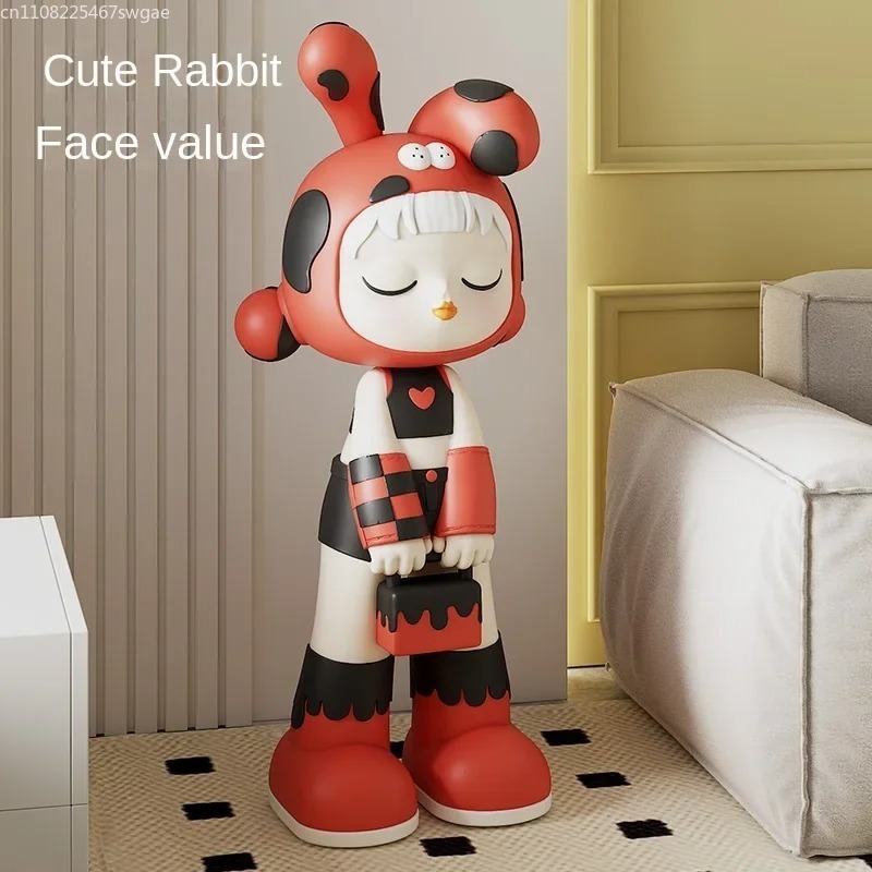 Art Cartoon Girl Statue Indoor - đánh giá và giá Resin Art Resin