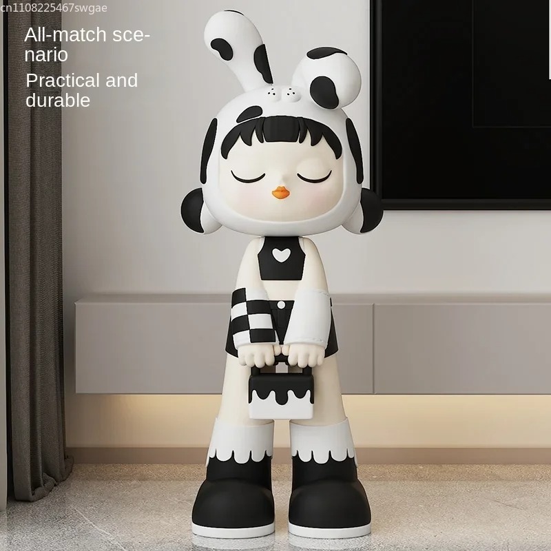 Art Cartoon Girl Statue Indoor - đánh giá và giá Resin Art Resin