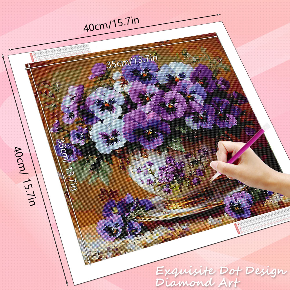 HUACAN 5D Diamond Mosaic Rose  - đánh giá và giá Resin Art Of Rose
