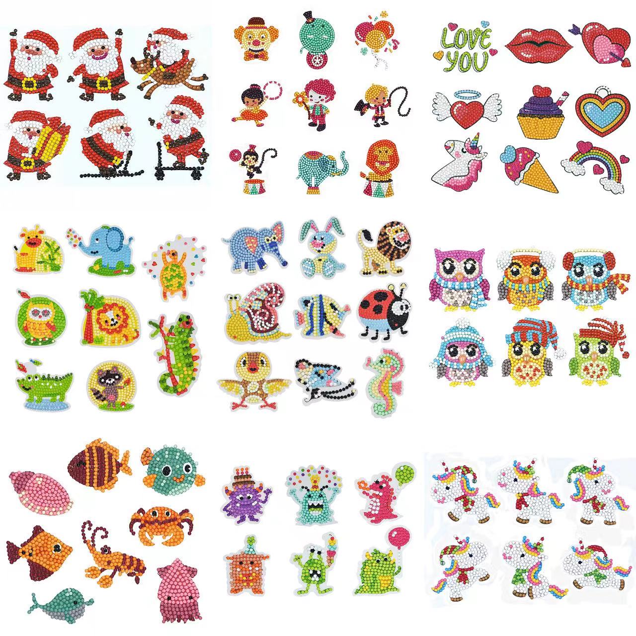 Diamond Painting Stickers 5D D - đánh giá và giá Resin Art Painting