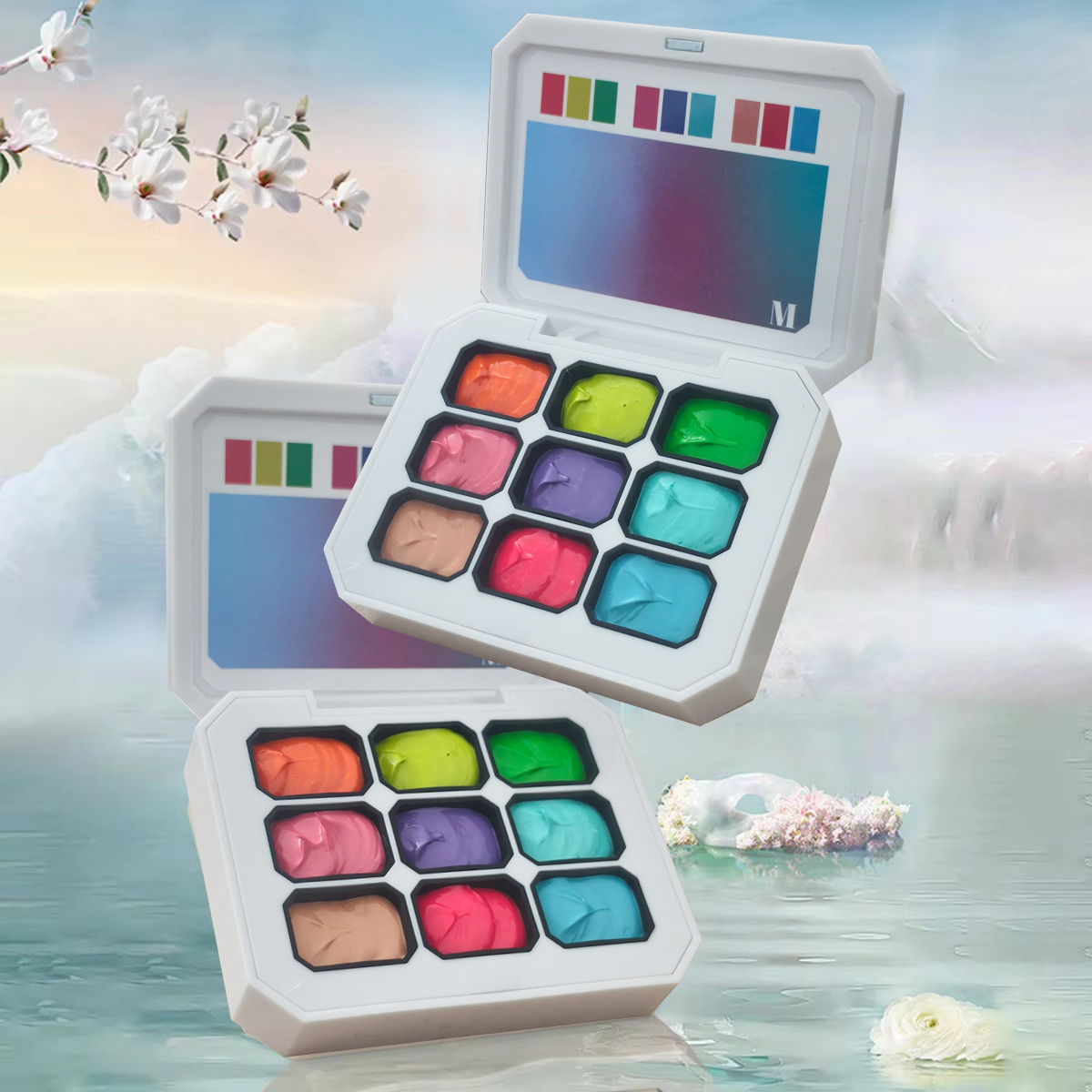 1pc 9-color Solid Nail Polish  - đánh giá và giá Resin Art Gel