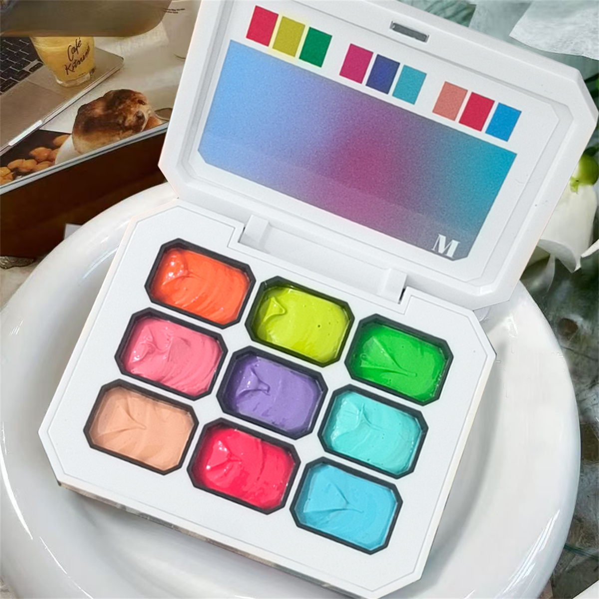 1pc 9-color Solid Nail Polish  - đánh giá và giá Resin Art Gel