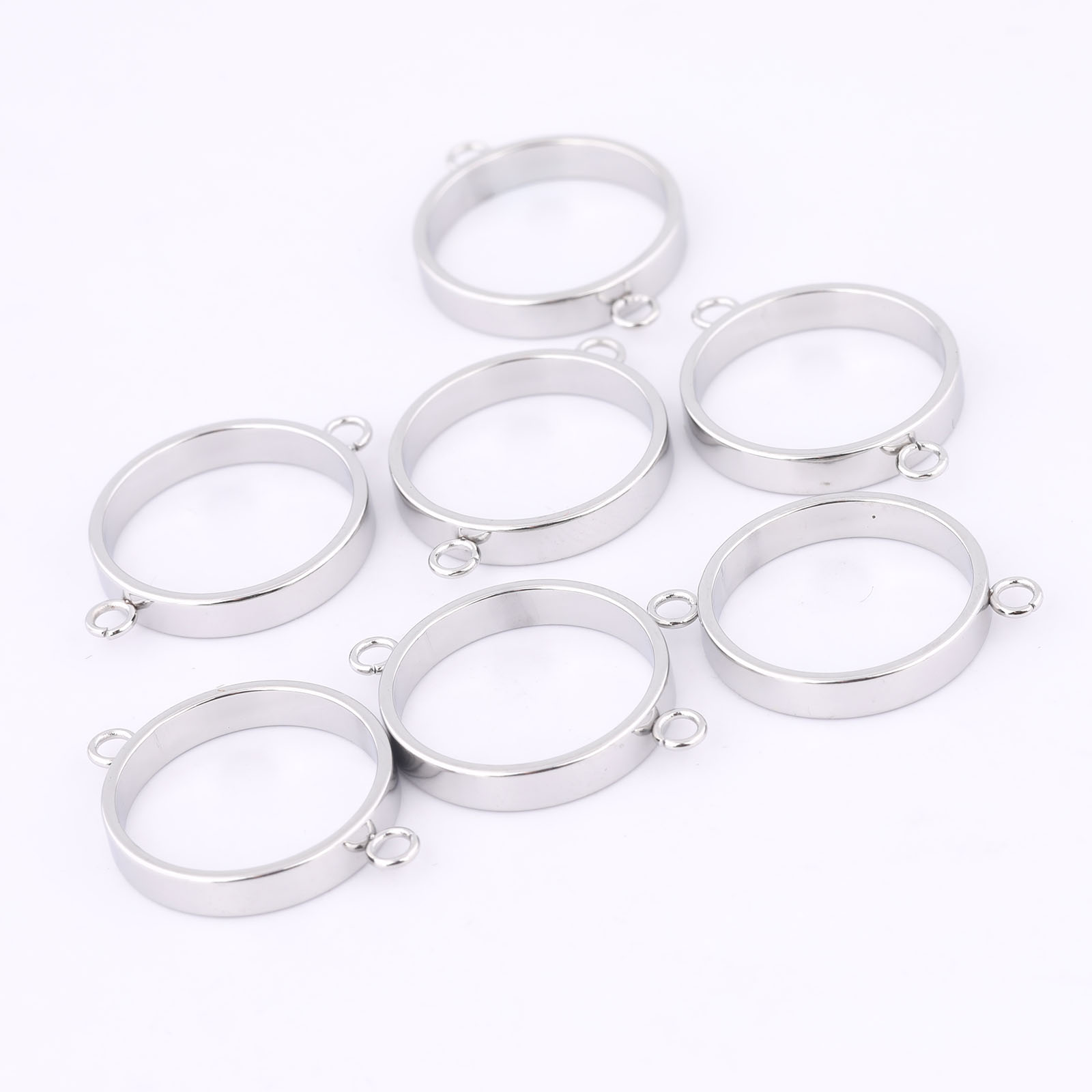 10pcs Stainless Steel 14mm Ope - đánh giá và giá Resin Art Engagement