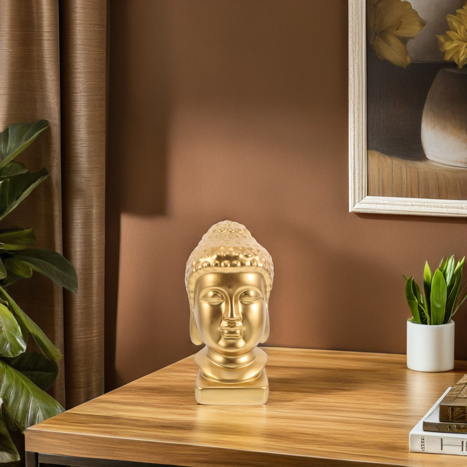 Resin Buddha Head Art Statue E - đánh giá và giá Resin Art Resin