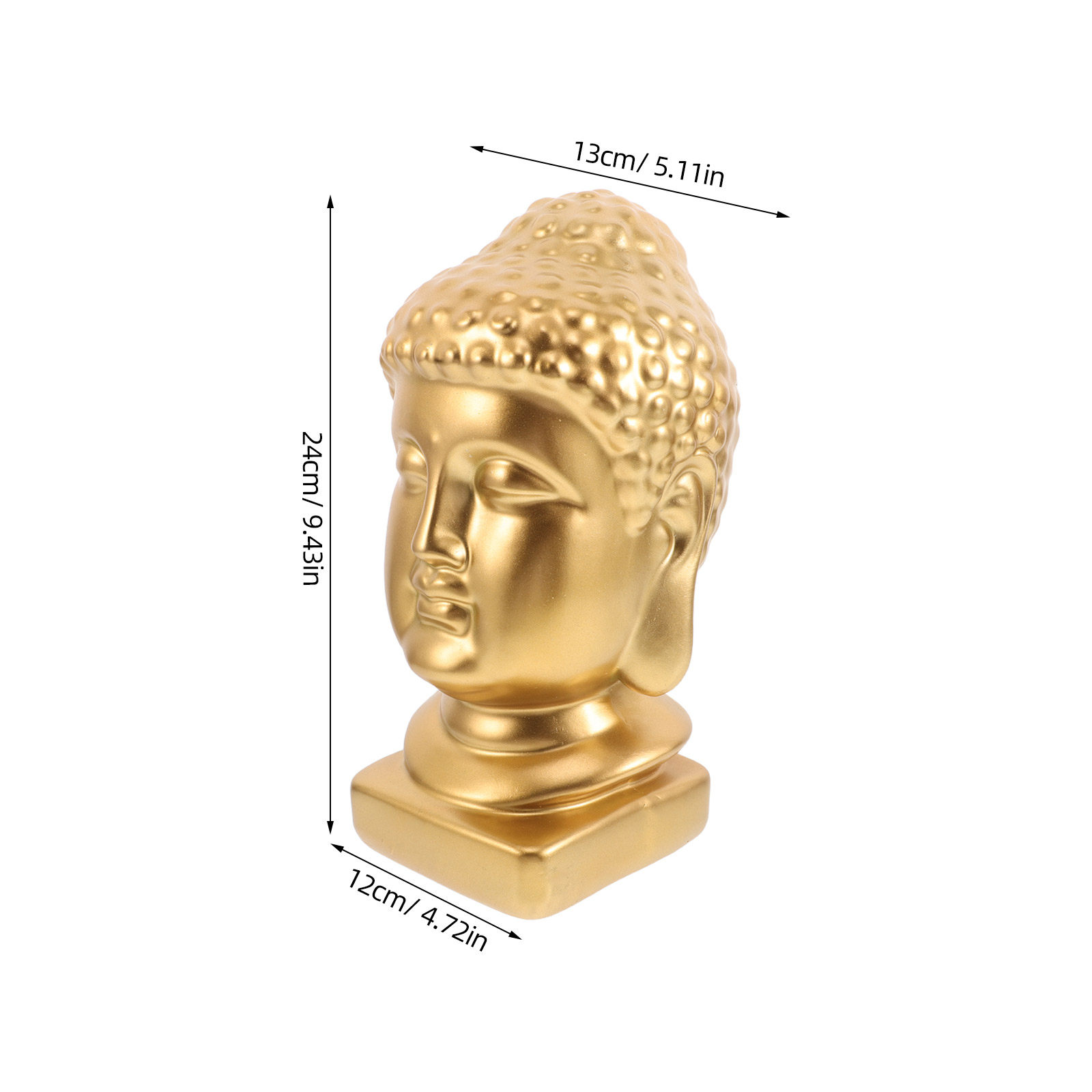 Resin Buddha Head Art Statue E - đánh giá và giá Resin Art Resin