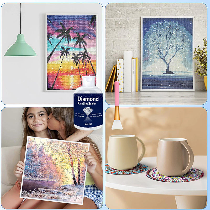Diamond Painting Sealant, Art  - đánh giá và giá Resin Art Painting