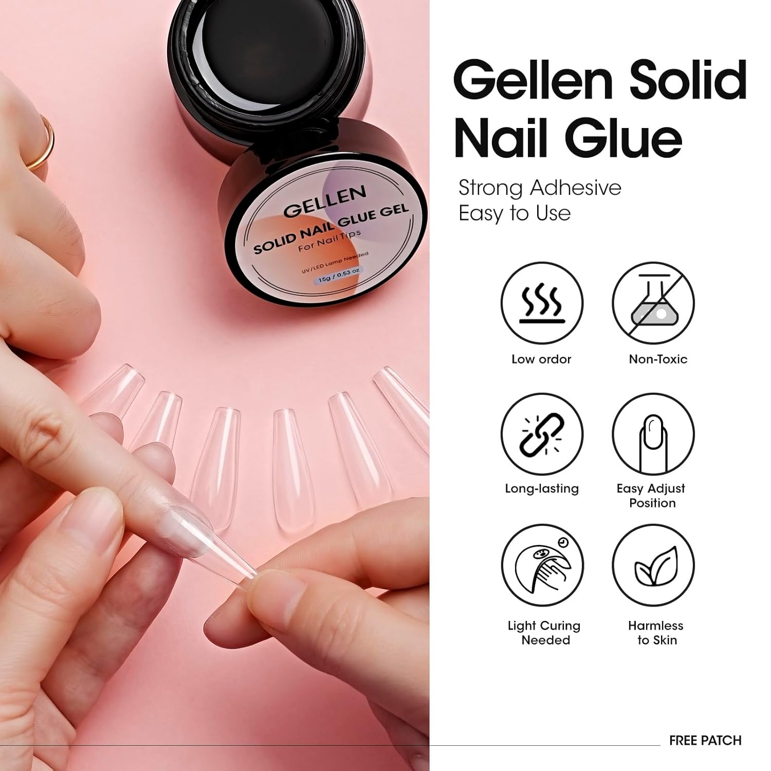 GELLEN Nail Solid Glue Builder - đánh giá và giá Resin Art Gel