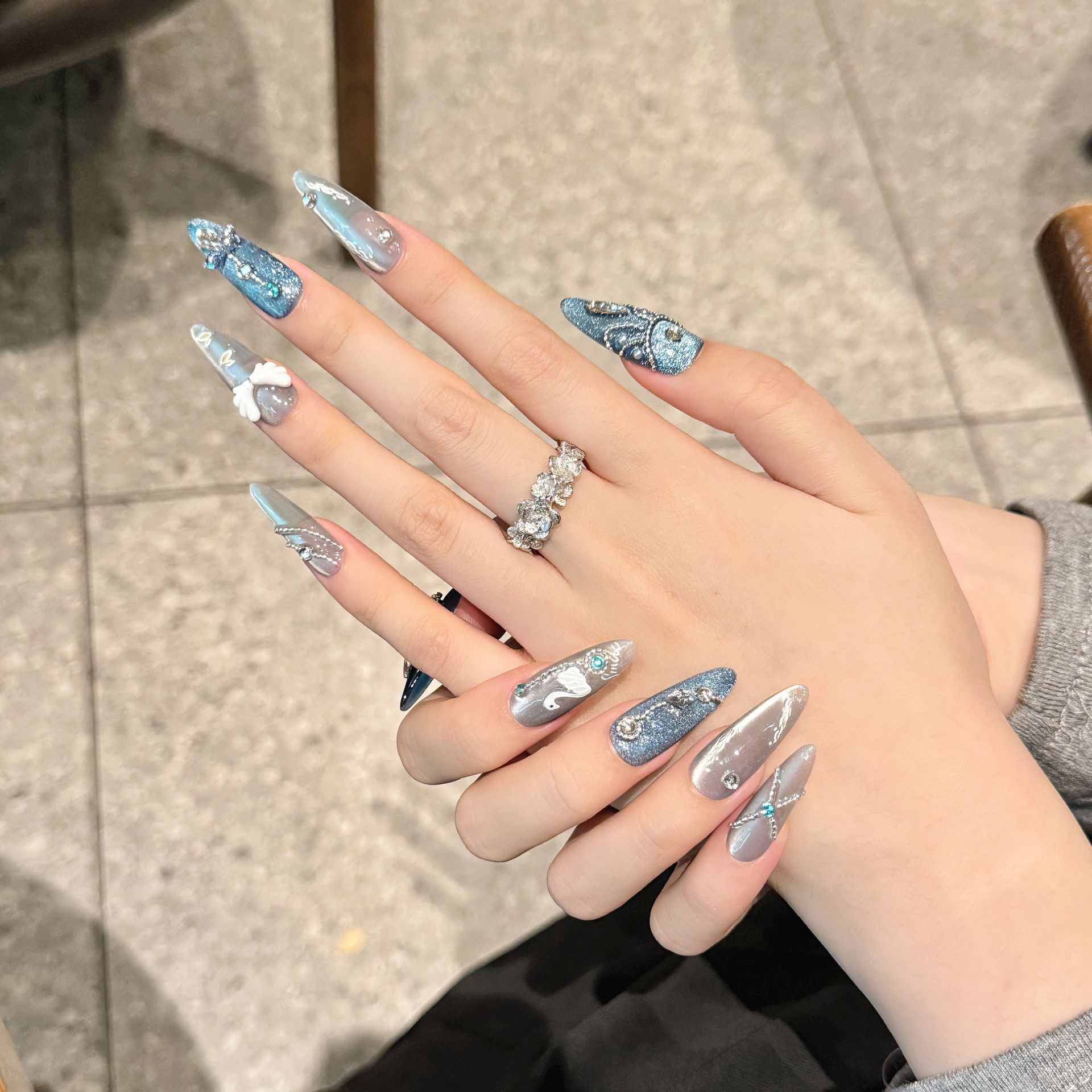 10Pcs White Swan Handmade Fals - đánh giá và giá Resin Art Glitter