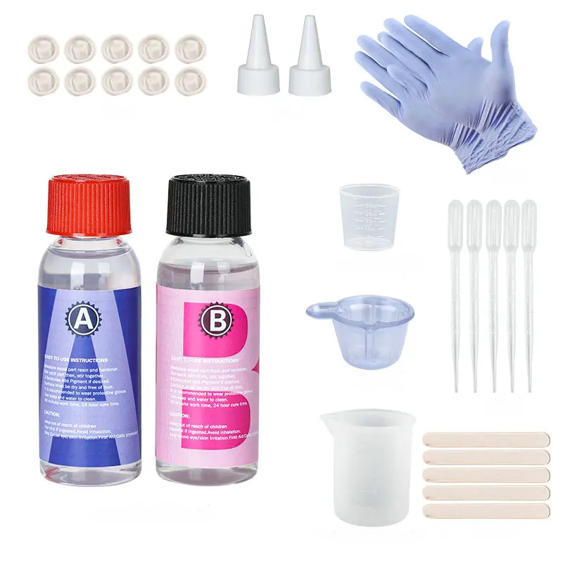 100g Epoxy Resin Kit Clear Hig - đánh giá và giá Resin Art Ratio