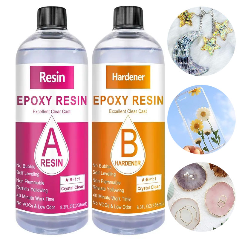 Crystal Clear Epoxy Resin Kit  - đánh giá và giá Resin Art Ratio