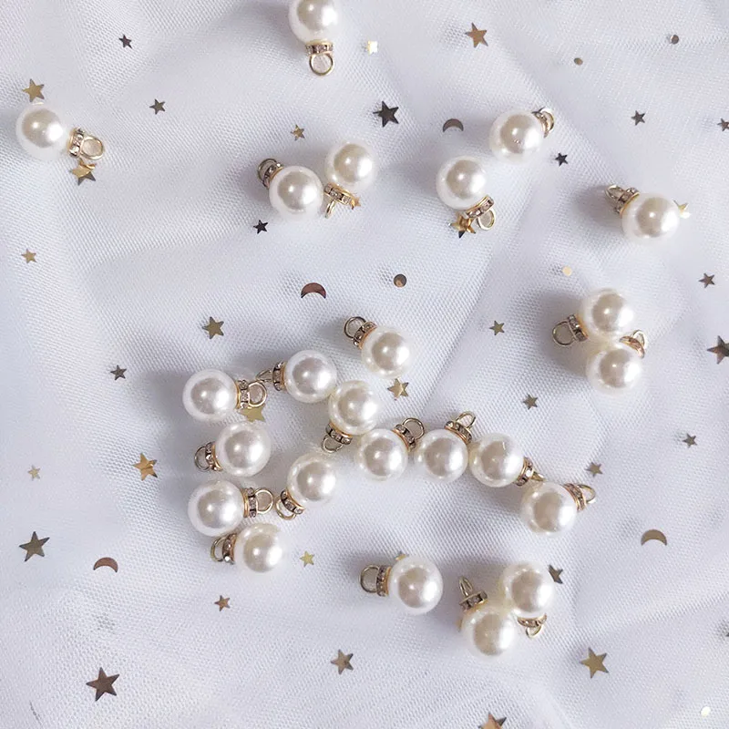30Pcs Round Pearl Diamond Pend - đánh giá và giá Resin Art Gift For Wedding