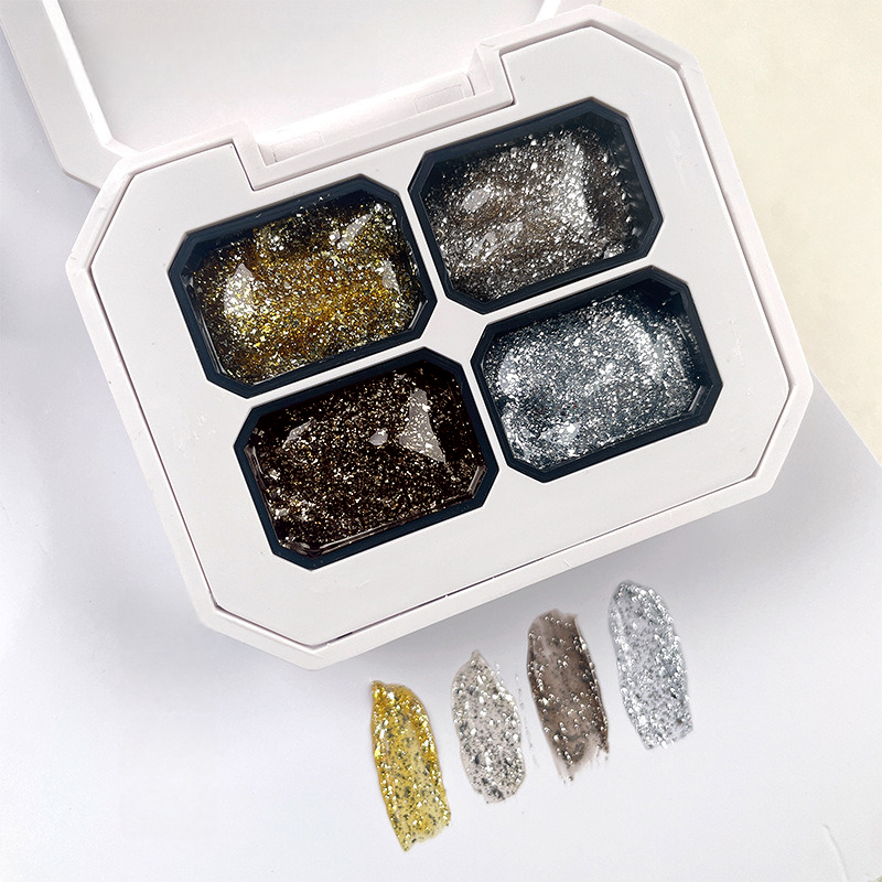 4Colors Pat Painting Gel Nail  - đánh giá và giá Resin Art Gel
