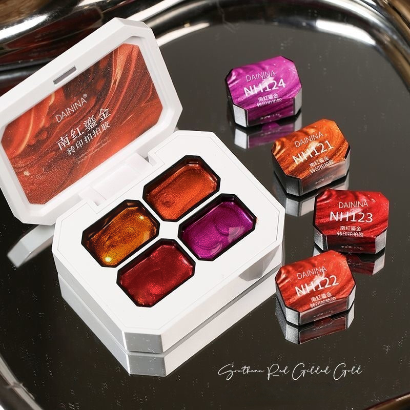 4Colors Pat Painting Gel Nail  - đánh giá và giá Resin Art Gel
