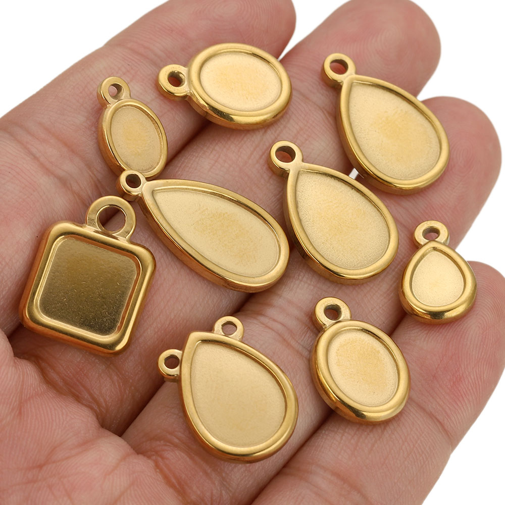 5pcs Stainless Steel Square Dr - đánh giá và giá Resin Art Engagement