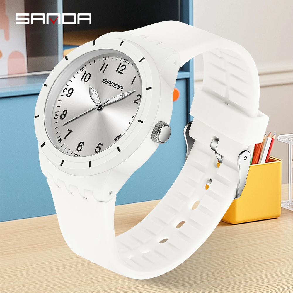 SANDA 9075 New Student quartz  - đánh giá và giá Resin Art Underwater