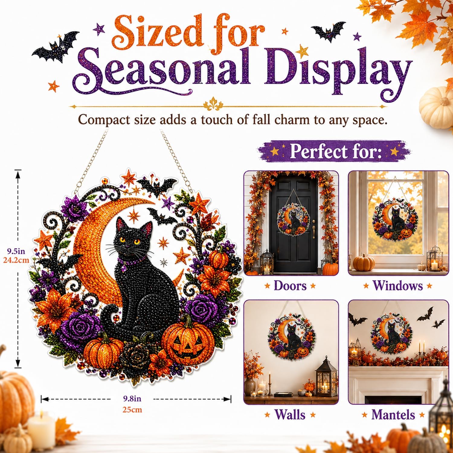 Halloween Pumpkins Diamond Art - đánh giá và giá Resin Art Of Flowers