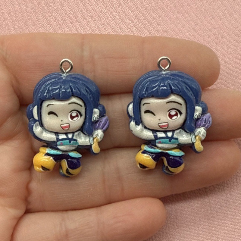 10pcs resin cartoon pendant, D - đánh giá và giá Resin Art Engagement