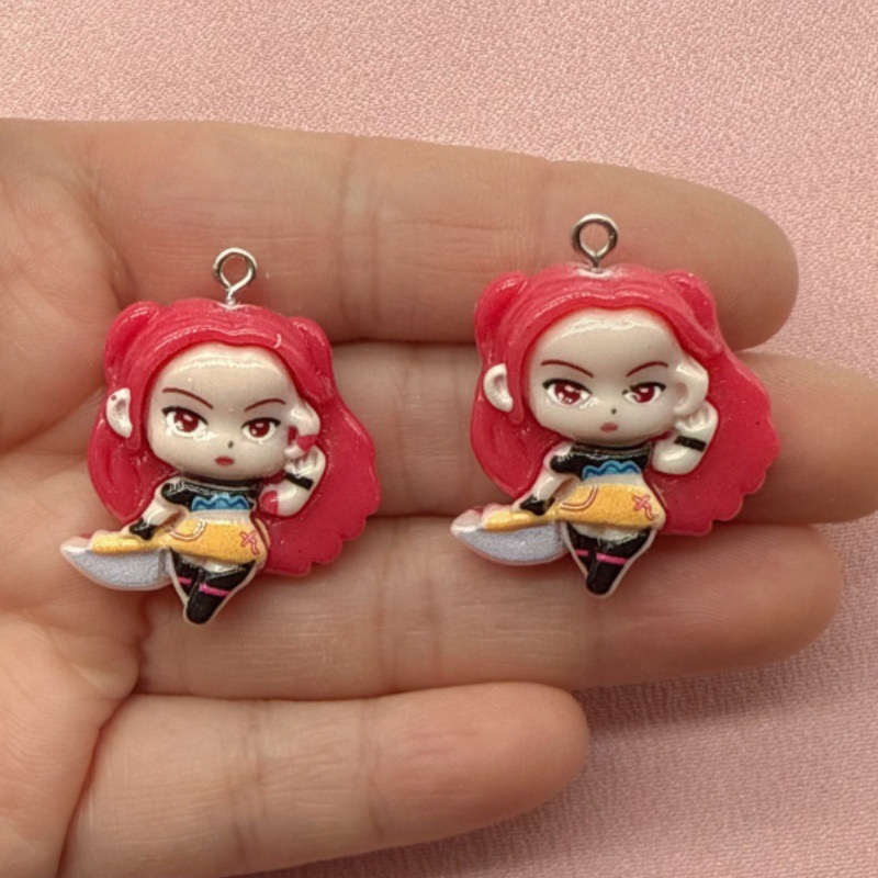 10pcs resin cartoon pendant, D - đánh giá và giá Resin Art Engagement