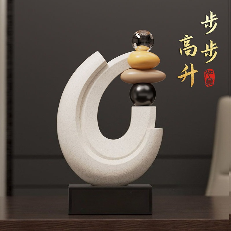 Home Decor Lucky Stone Statue  - đánh giá và giá Resin Art Gift For Birthday