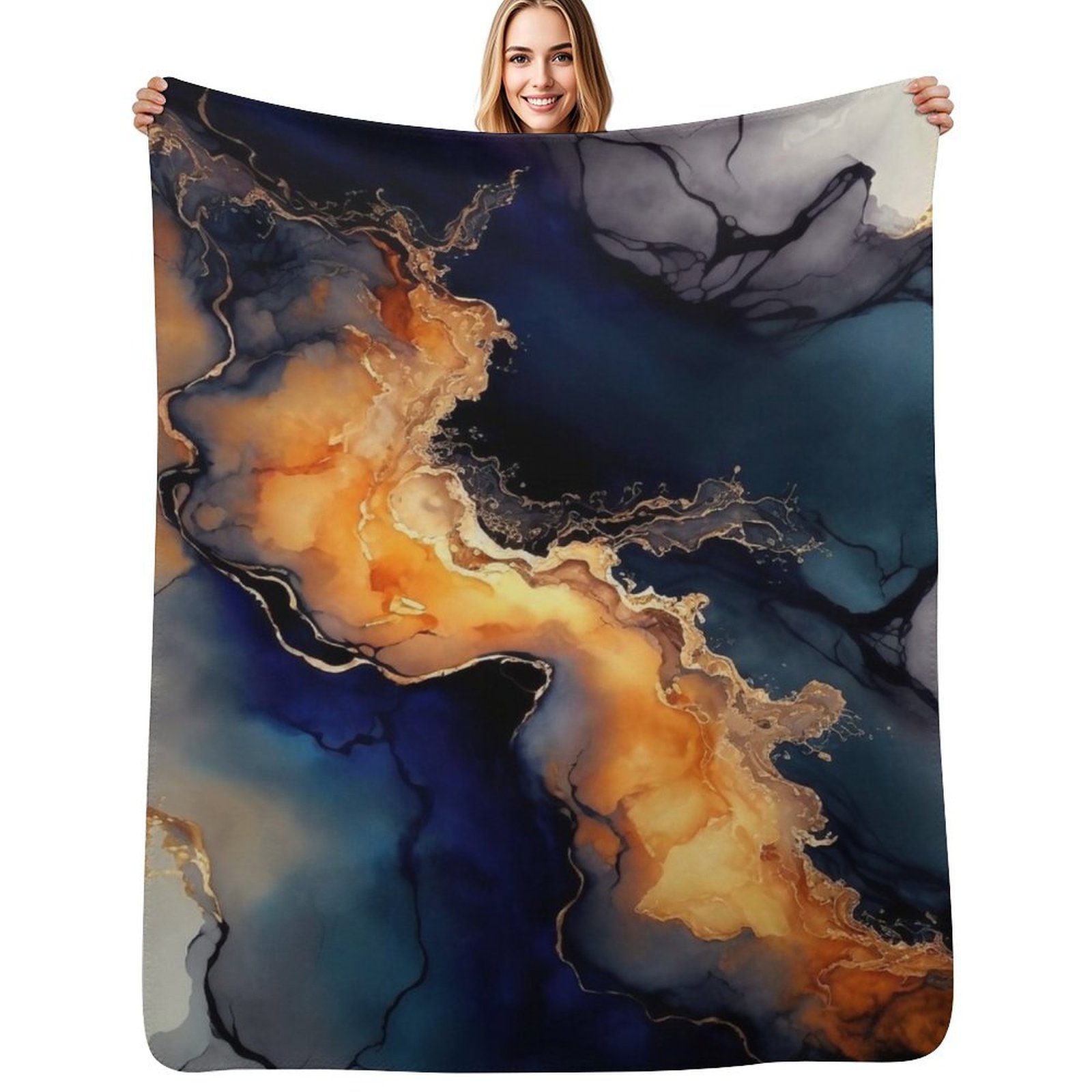 Volcanic Waves - Abstract Alco - đánh giá và giá Resin Art Alcohol Ink