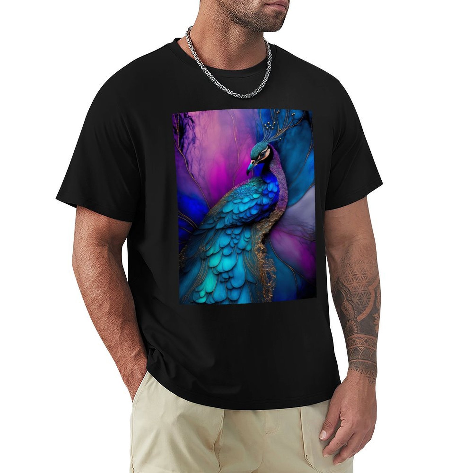 Peacock Plume - Alcohol Ink Re - đánh giá và giá Resin Art Alcohol Ink