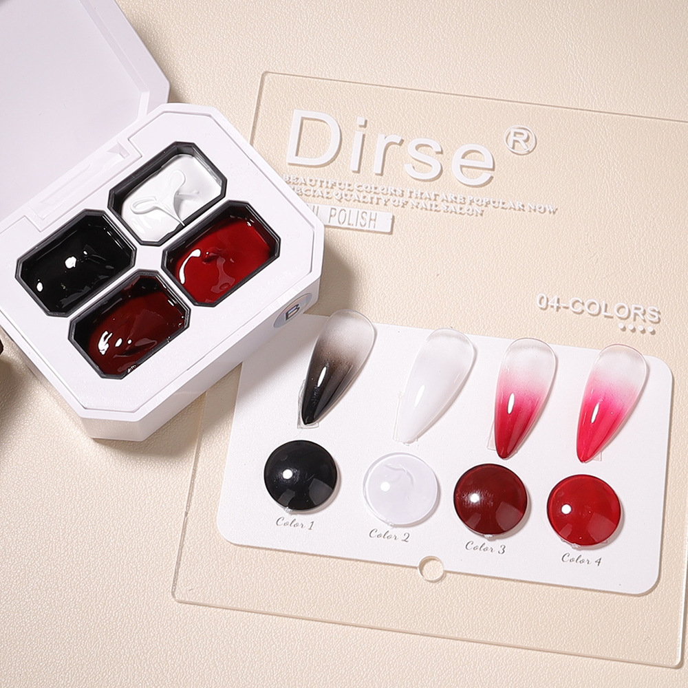 1pc Solid Color 6-grid Nail Pa - đánh giá và giá Resin Art Gel