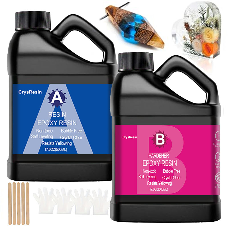 Crystal Clear Epoxy Resin 1:1  - đánh giá và giá Resin Art Ratio