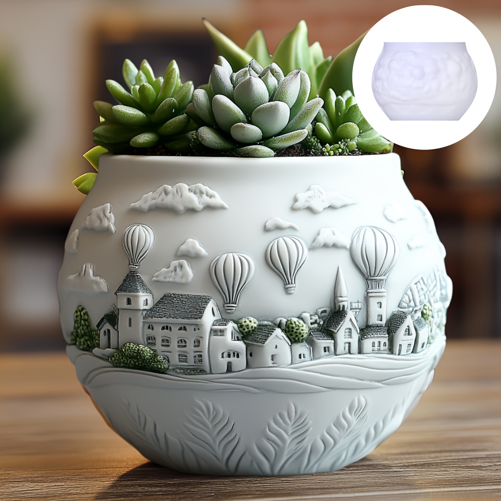 DIY Hot Air Balloon Town House - đánh giá và giá Resin Art Heat Gun
