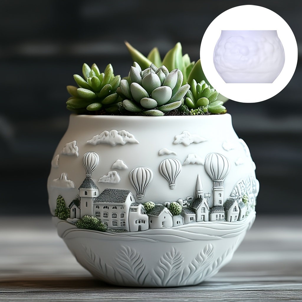 DIY Hot Air Balloon Town House - đánh giá và giá Resin Art Heat Gun