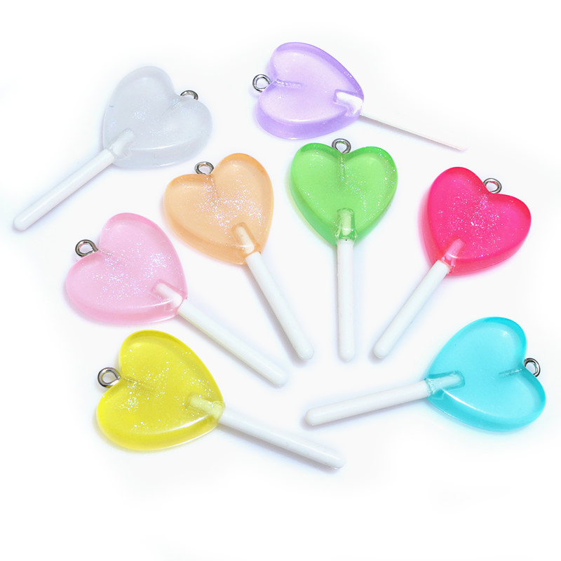 10Pcs Nhựa Mặt Dây Chuyền Sáng - đánh giá và giá Resin Art Glitter