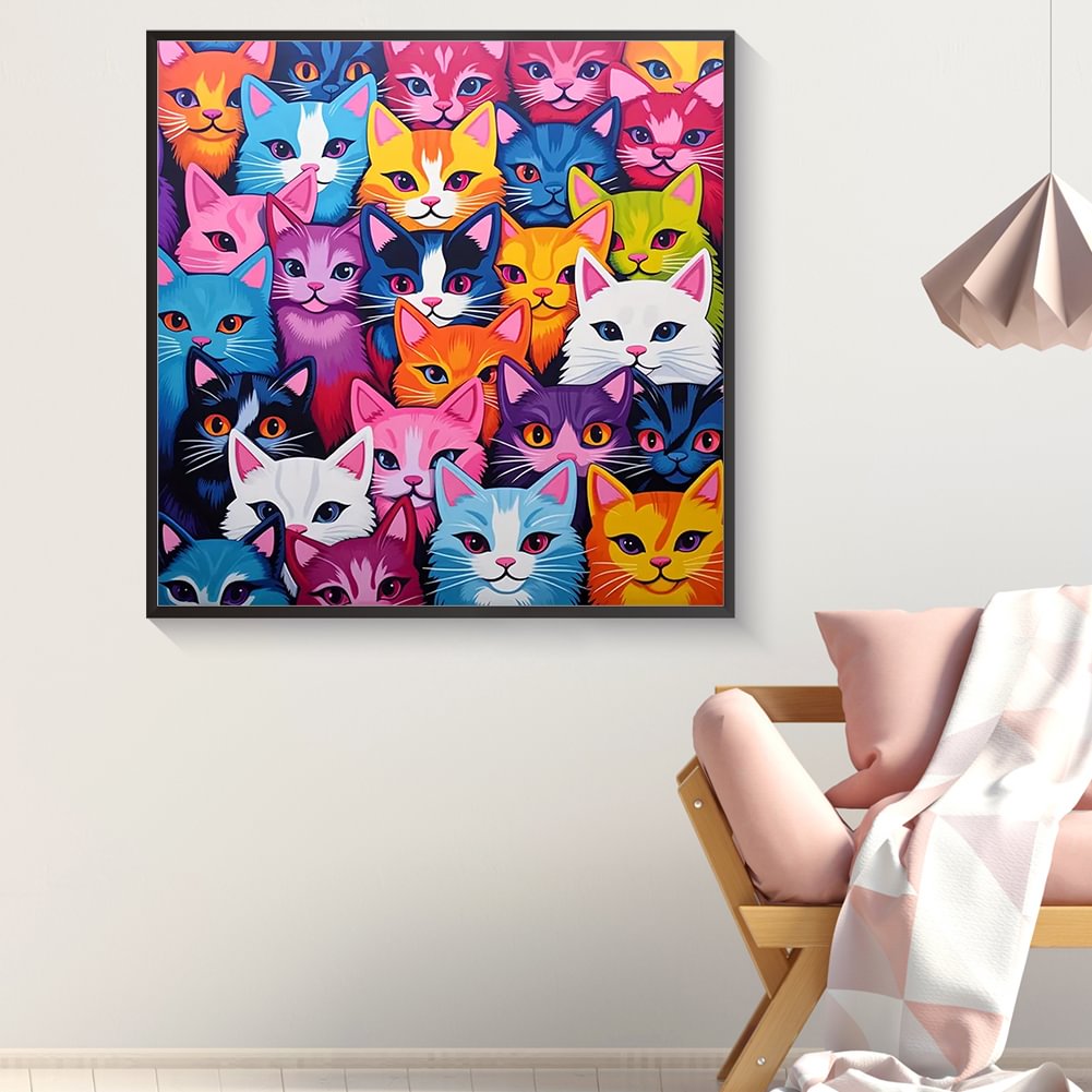 Diamond Painting Family Colorf - đánh giá và giá Resin Art Painting