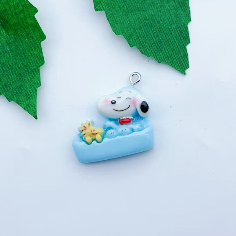 12pcs resin cartoon dog pendan - đánh giá và giá Resin Art Engagement