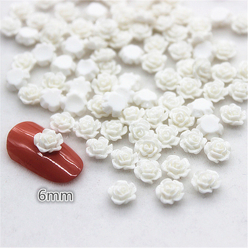 Bộ 100 6 Mm Nhựa Hoa Hồng Mini - đánh giá và giá Resin Art Of Rose
