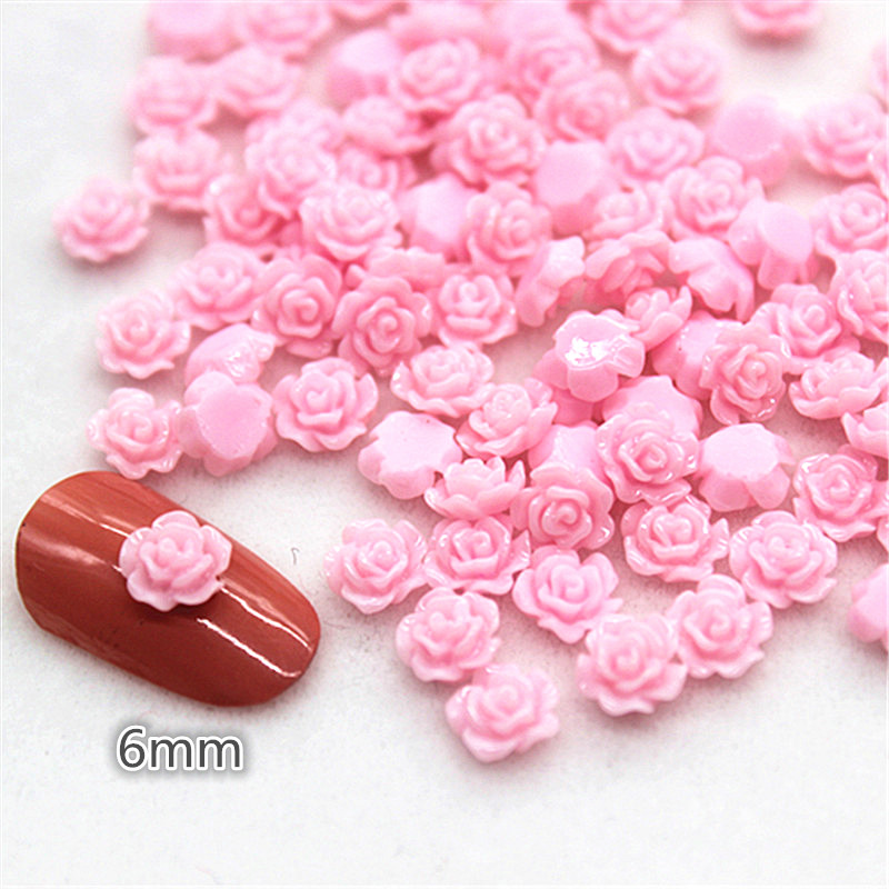 Bộ 100 6 Mm Nhựa Hoa Hồng Mini - đánh giá và giá Resin Art Of Rose