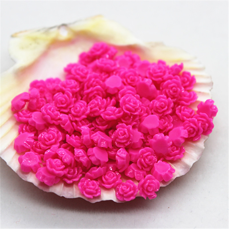 Bộ 100 6 Mm Nhựa Hoa Hồng Mini - đánh giá và giá Resin Art Of Rose