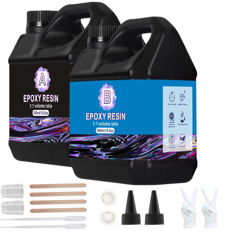 Crystal Clear Epoxy Resin AB A - đánh giá và giá Resin Art Ratio