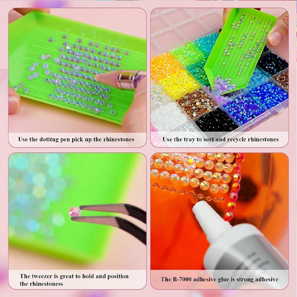 Bedazzling Kit 40 Colors Resin - đánh giá và giá Resin Art Gift For Birthday