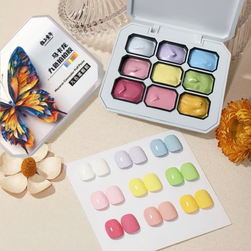 9-Color Solid Nail Polish, Mac - đánh giá và giá Resin Art Gel