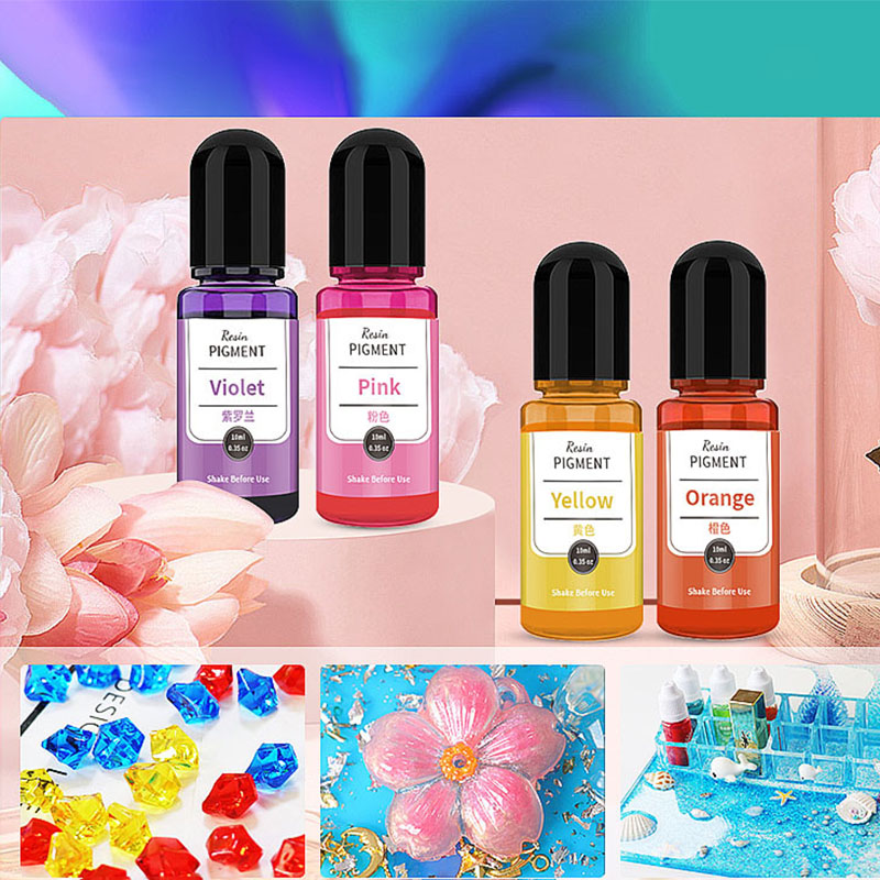24/30 Colors Set 10ml Epoxy Re - đánh giá và giá Resin Art Alcohol Ink