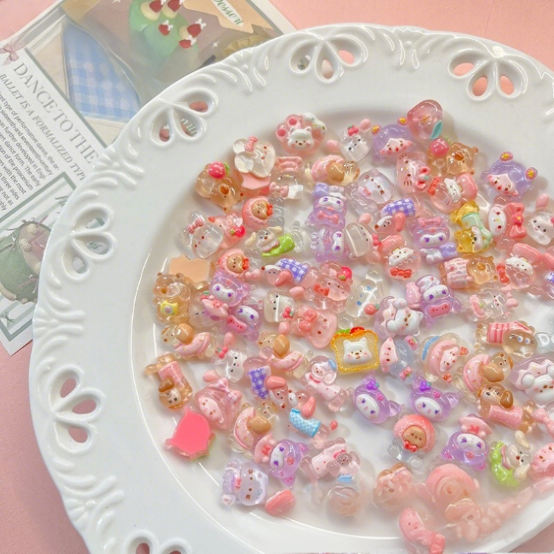 10-100pcs mini smooth transpar - đánh giá và giá Resin Art Gift For Birthday