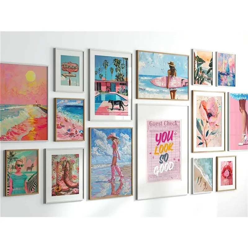 Trendy Avant-Garde Pink Summer - đánh giá và giá Resin Art Gallery