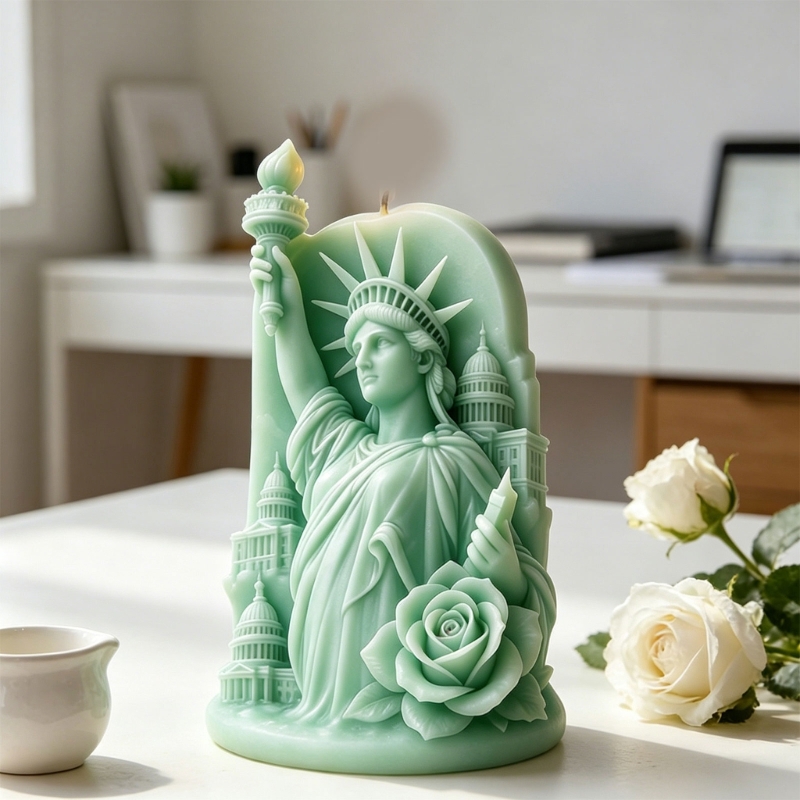 F68D 3D Tượng Nữ Thần Tự Do Dậ - đánh giá và giá Resin Art Gift For Anniversary
