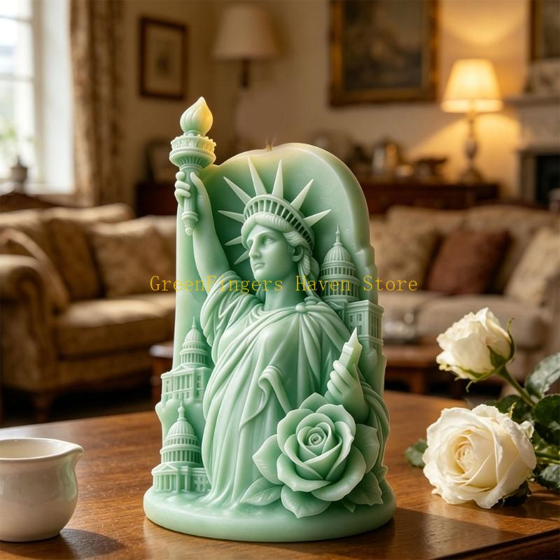 F68D 3D Tượng Nữ Thần Tự Do Dậ - đánh giá và giá Resin Art Gift For Anniversary