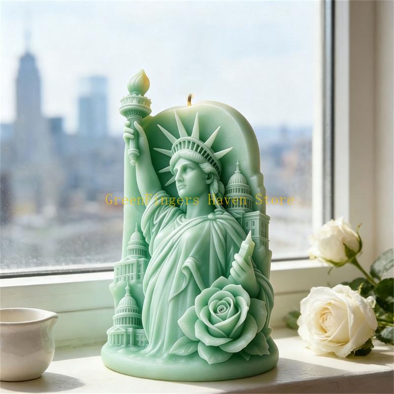 F68D 3D Tượng Nữ Thần Tự Do Dậ - đánh giá và giá Resin Art Gift For Anniversary